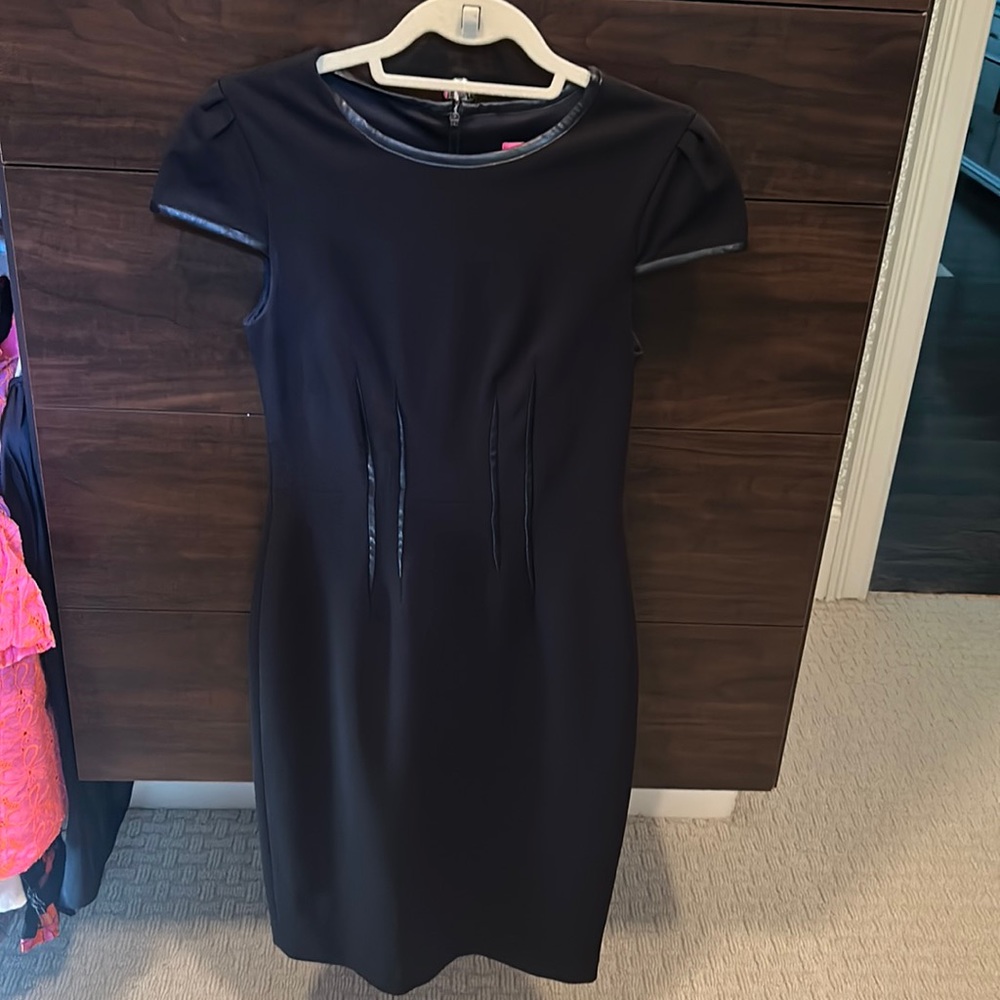 Betsey Johnson black dress, size 2- great for work
